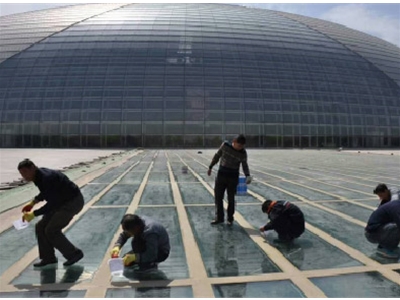 國(guó)家大劇院玻璃幕墻防水工程（2014年）